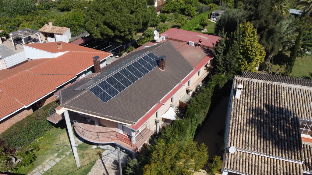 Placas solares autoconsumo en vivienda de La Arboleja, Murcia